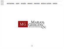 Tablet Screenshot of marangehlen.adv.br